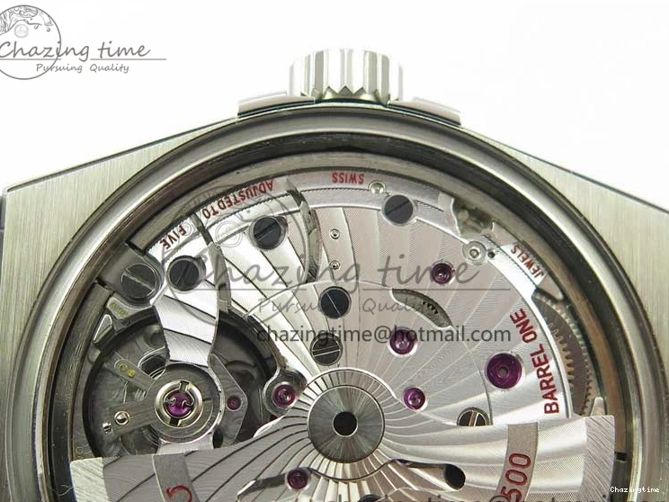 0205 SunProtective Constellation 38mm SS VSF 1:1 Best Edition Blue Textured Dial on SS Bracelet A8500 Super Clone 7917